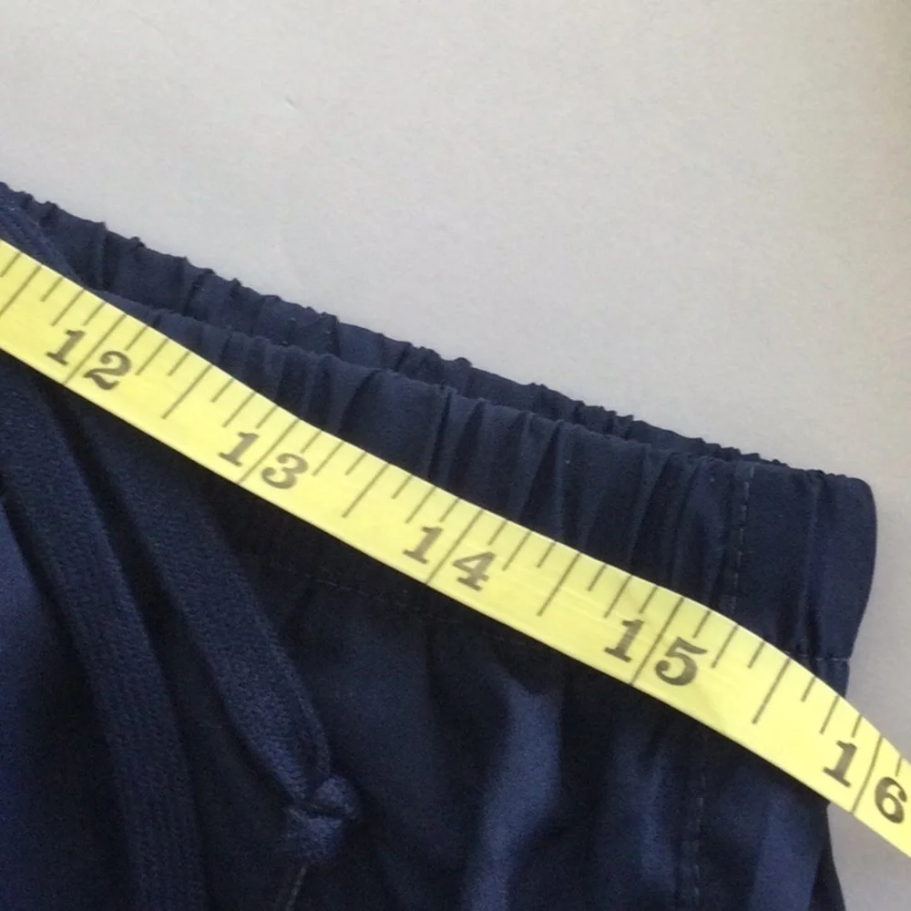 Adidas Mens Jogging pants size L color Navy lined washable.   #304